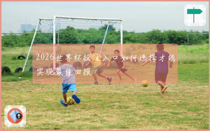 2026世界杯投注入口如何选择才能实现最佳回报